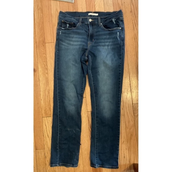 Levi's Denim - Levi's Women's Classic Straight Denim Jeans Blue Medium Wash Size 10